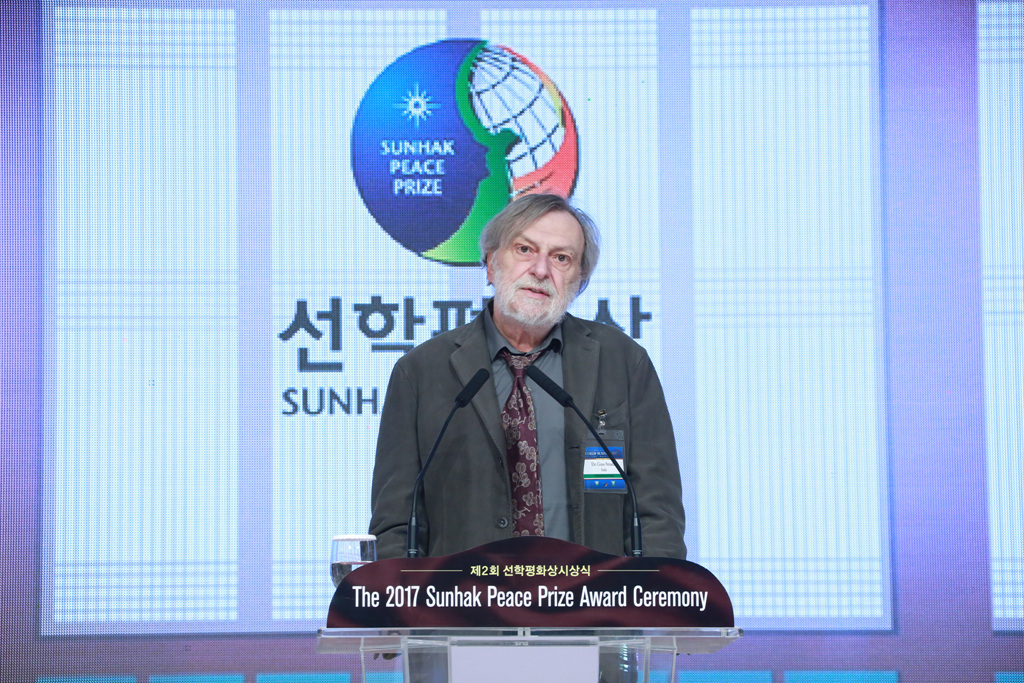 지노 스트라다_수상연설