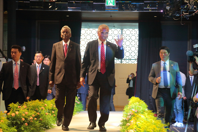 제1회 선학평화상 시상식 사진